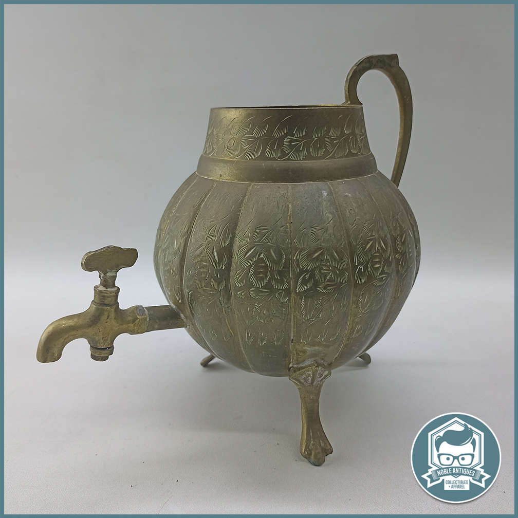 Vintage Footed Brass Middle Eastern Samovar!!!