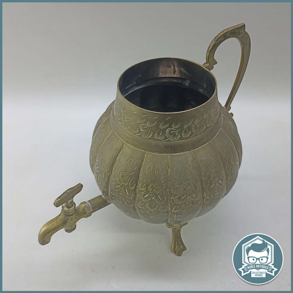 Vintage Footed Brass Middle Eastern Samovar!!!