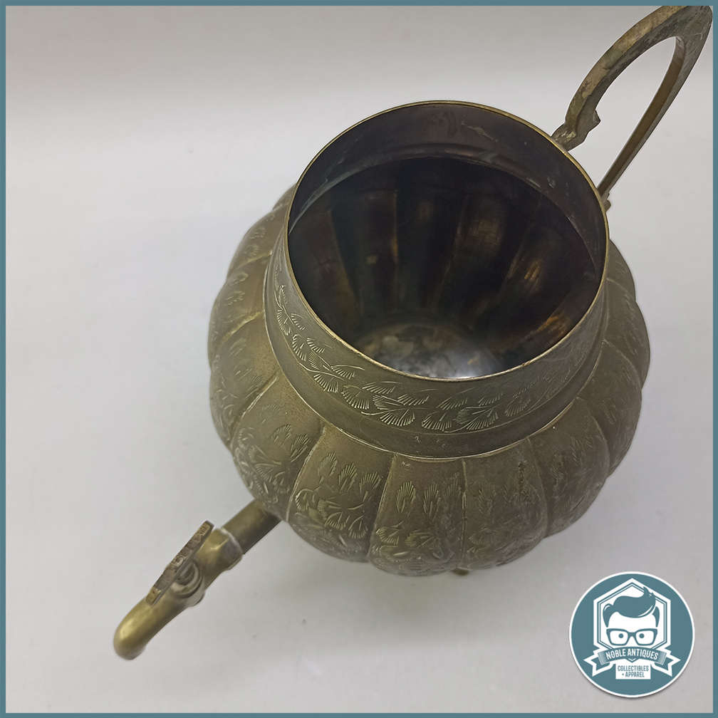 Vintage Footed Brass Middle Eastern Samovar!!!