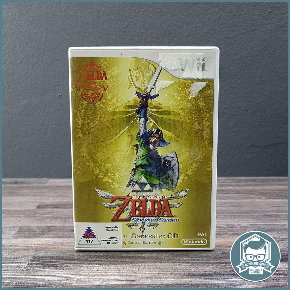 Wii The Legend of Zelda Skyward Sword with Special Orchestra CD