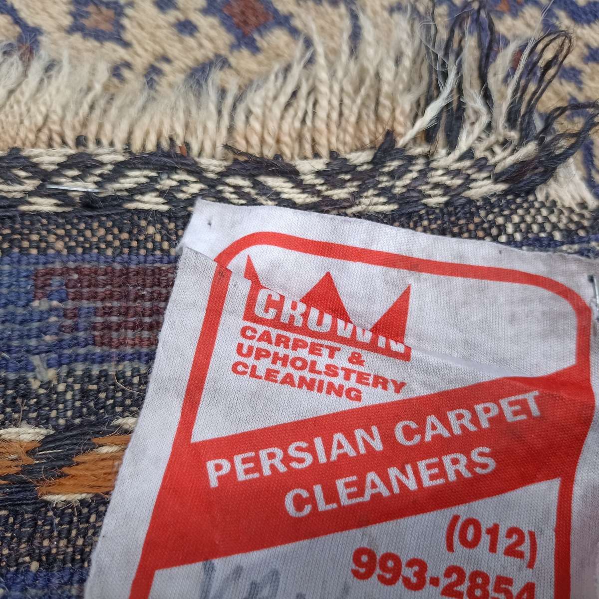 Hand knotted Afghan/Persian woolen carpet 120cm x 60cm