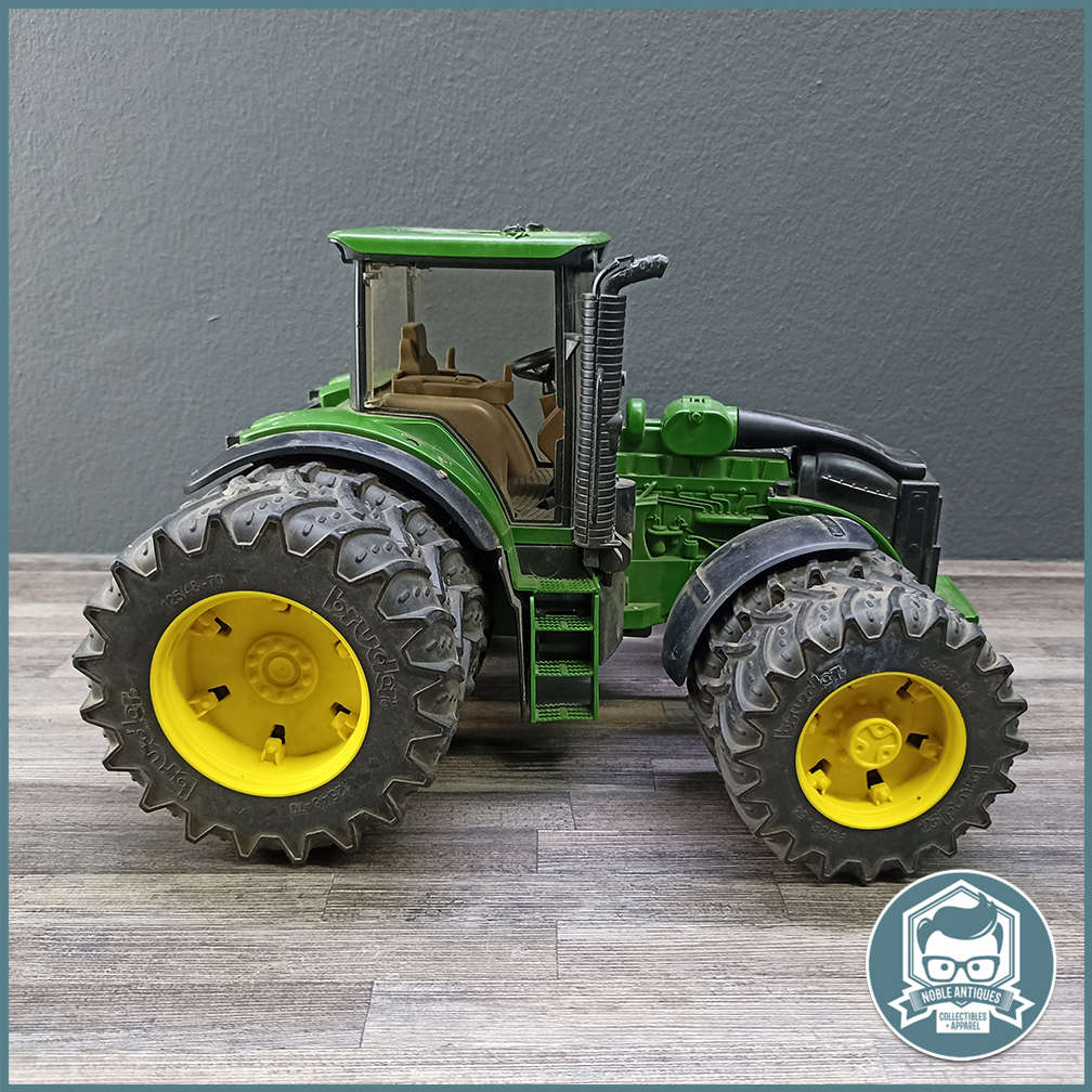 Bruder John Deere tractor with twin tyres