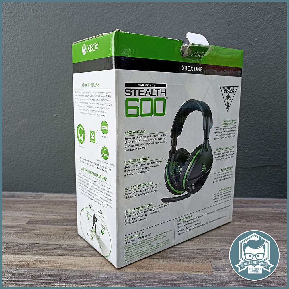 Boxed Original Turtle Beach Stealth 600 Surround Sound Wireless XBOX Earphones!!!
