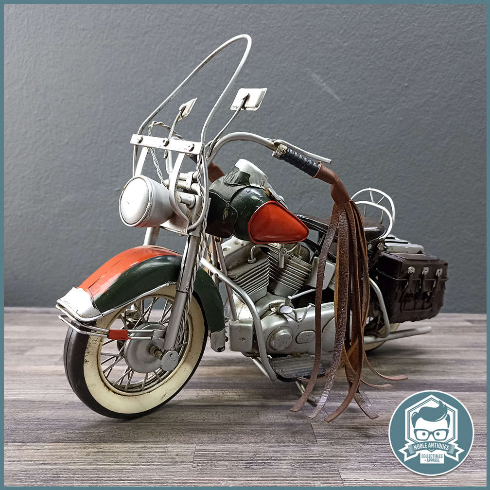 Large Tinplate Motorcycle Model - 1952 Harley Davidson!!!