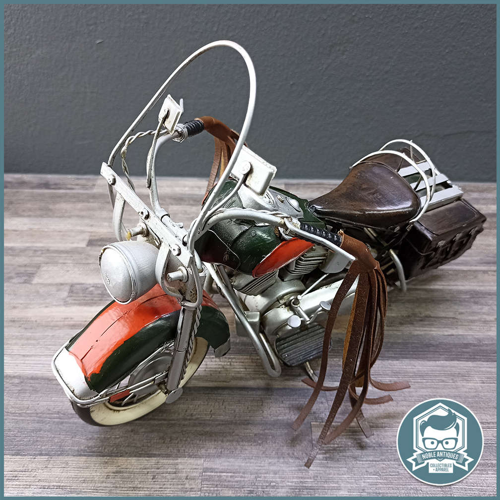 Large Tinplate Motorcycle Model - 1952 Harley Davidson!!!