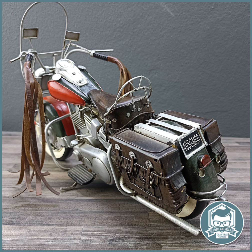 Large Tinplate Motorcycle Model - 1952 Harley Davidson!!!