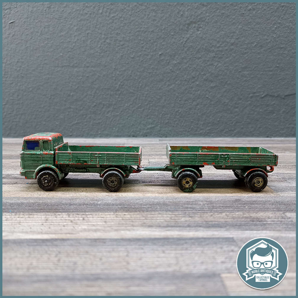 Vintage 1970's Matchbox Mercedes Truck & Trailer !!!