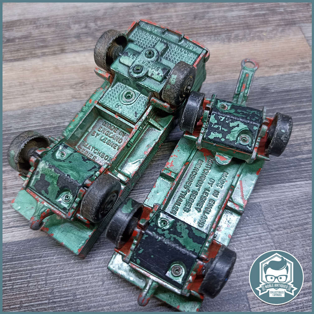 Vintage 1970's Matchbox Mercedes Truck & Trailer !!!