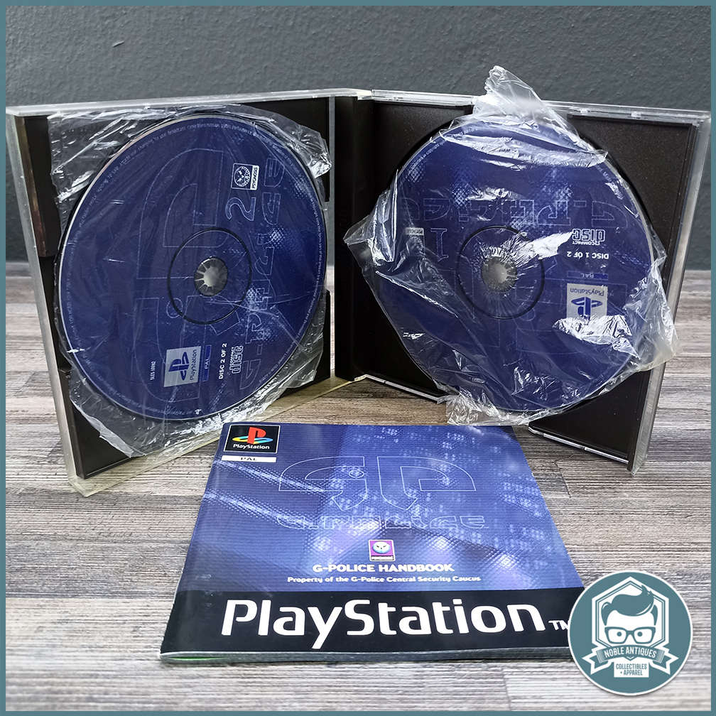 PlayStation PS1 G Police 2 Disc Game Boxed With Manual - Fantastic Condition !!!
