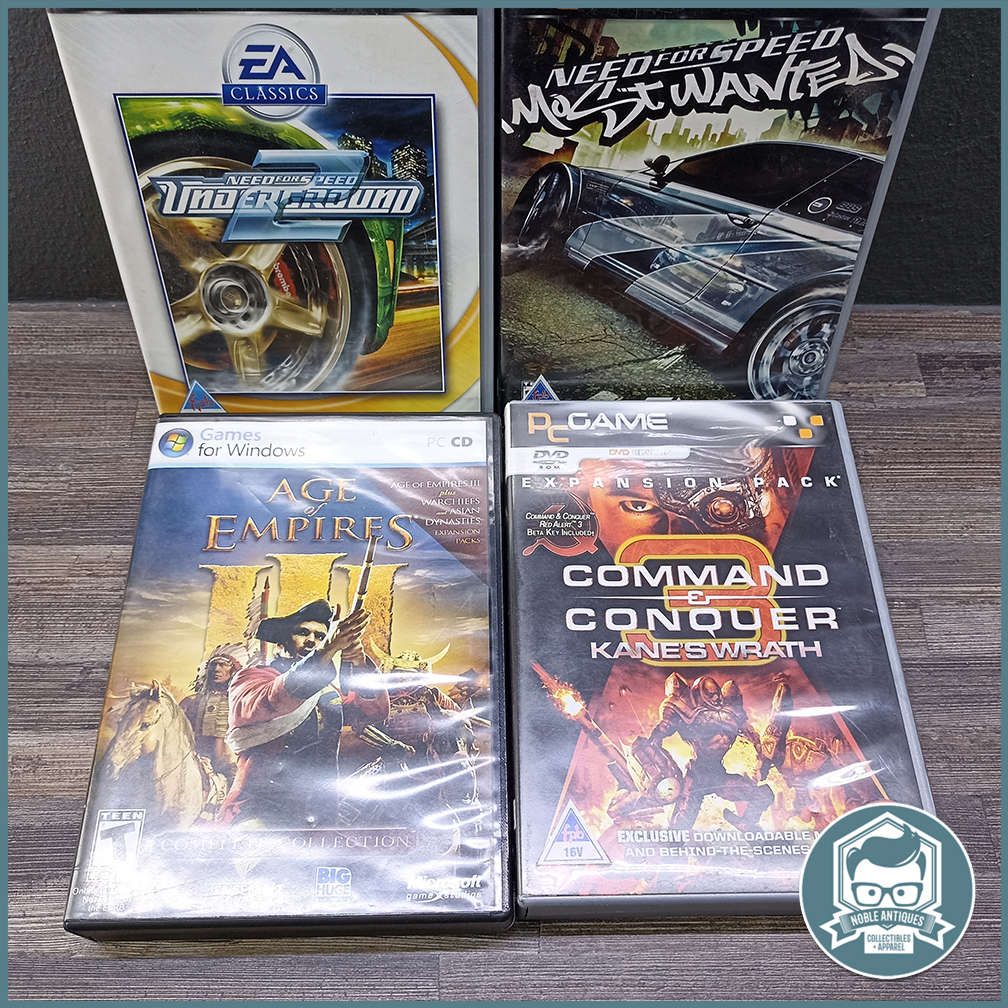 Original Vintage Big Box PC Game Collection, All Disks and Manuals Incl. - Bid For All!!!