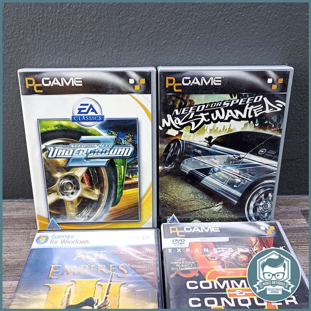 Original Vintage Big Box PC Game Collection, All Disks and Manuals Incl. - Bid For All!!!