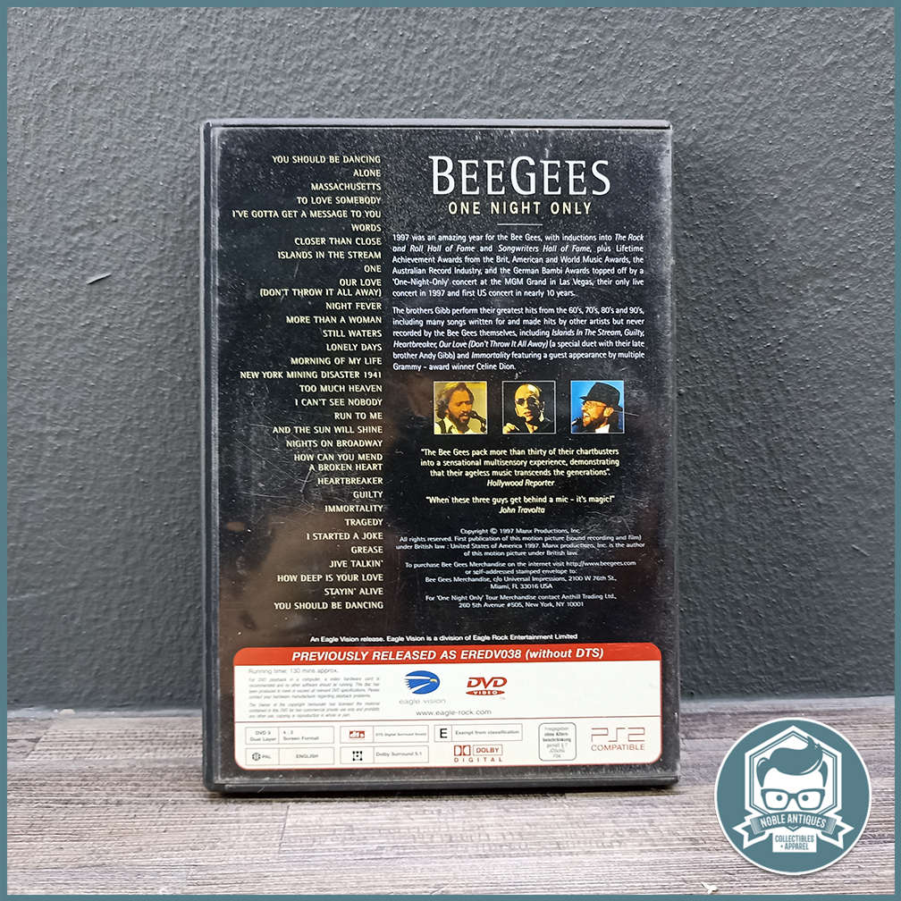 Bee Gees  One Night Only DVD !!!
