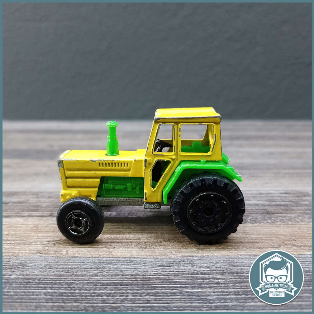 Vintage 1980's Majorette 1/64 Farm Toy Tractor