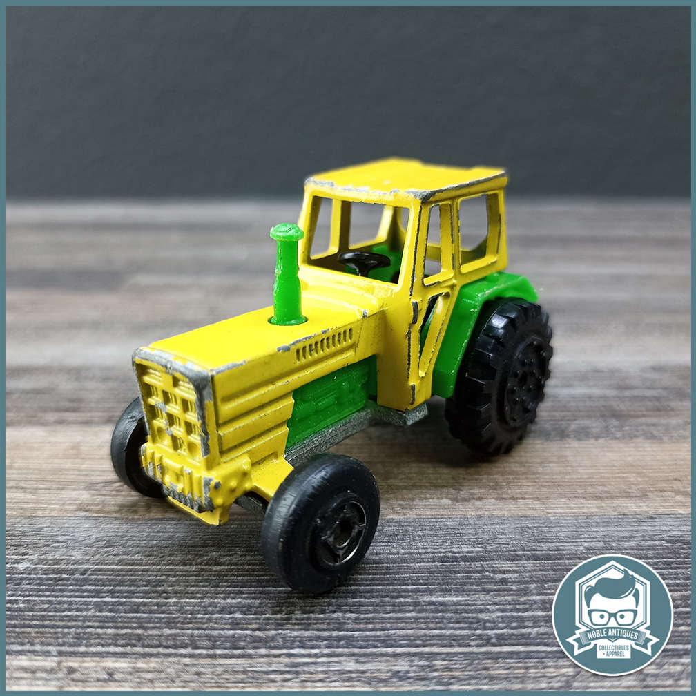 Vintage 1980's Majorette 1/64 Farm Toy Tractor