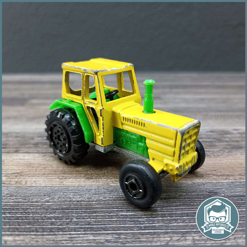 Vintage 1980's Majorette 1/64 Farm Toy Tractor