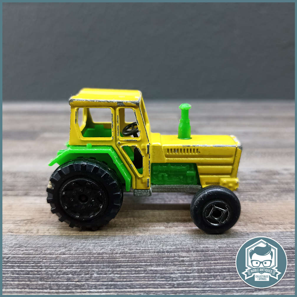 Vintage 1980's Majorette 1/64 Farm Toy Tractor
