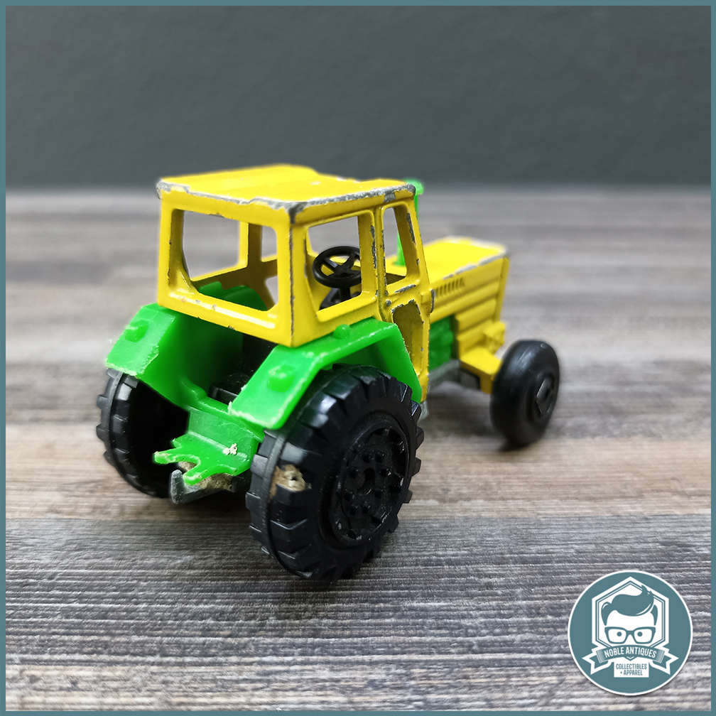Vintage 1980's Majorette 1/64 Farm Toy Tractor