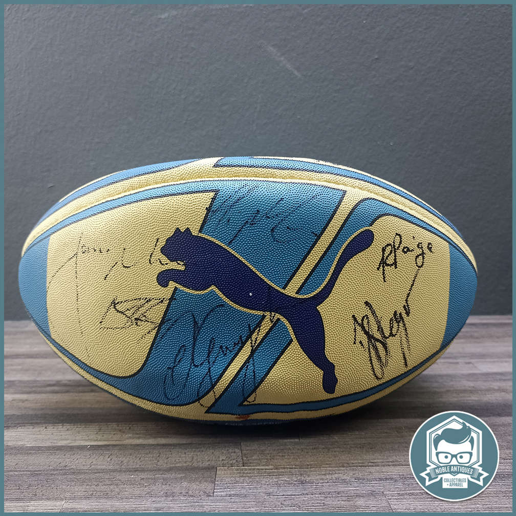 Autographed Bulls Rugby Ball