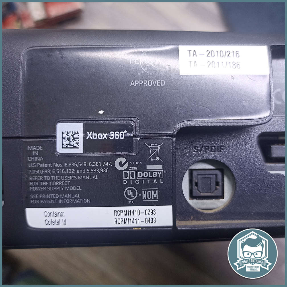 Microsoft Xbox 360 S No Remotes Or Cables