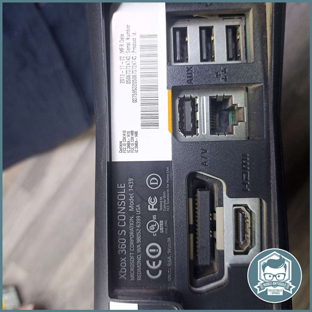 Microsoft Xbox 360 S No Remotes Or Cables