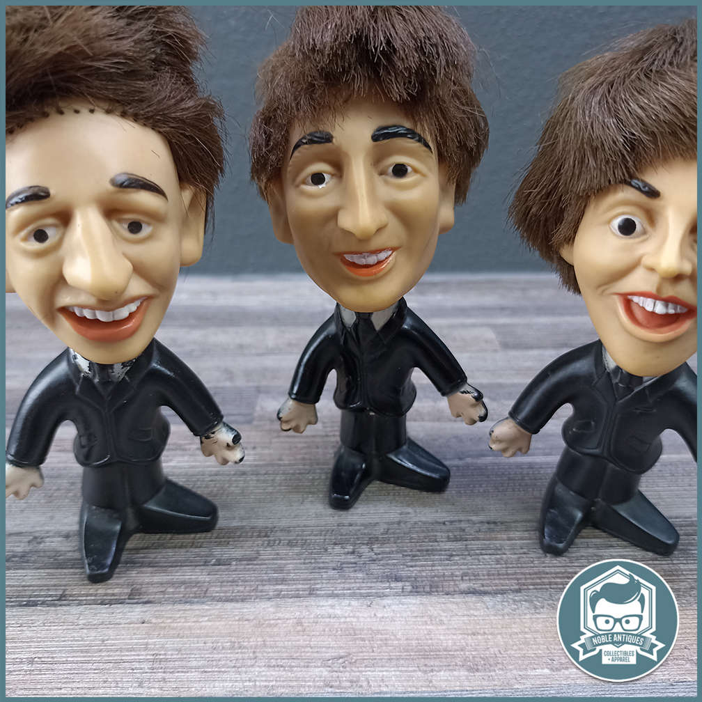 Vintage 1964 Remco Beatles Soft Head Hard Body Figure Collection