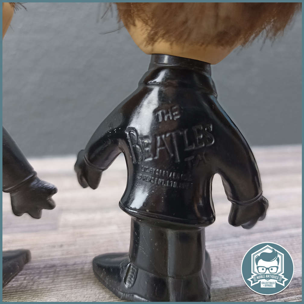 Vintage 1964 Remco Beatles Soft Head Hard Body Figure Collection