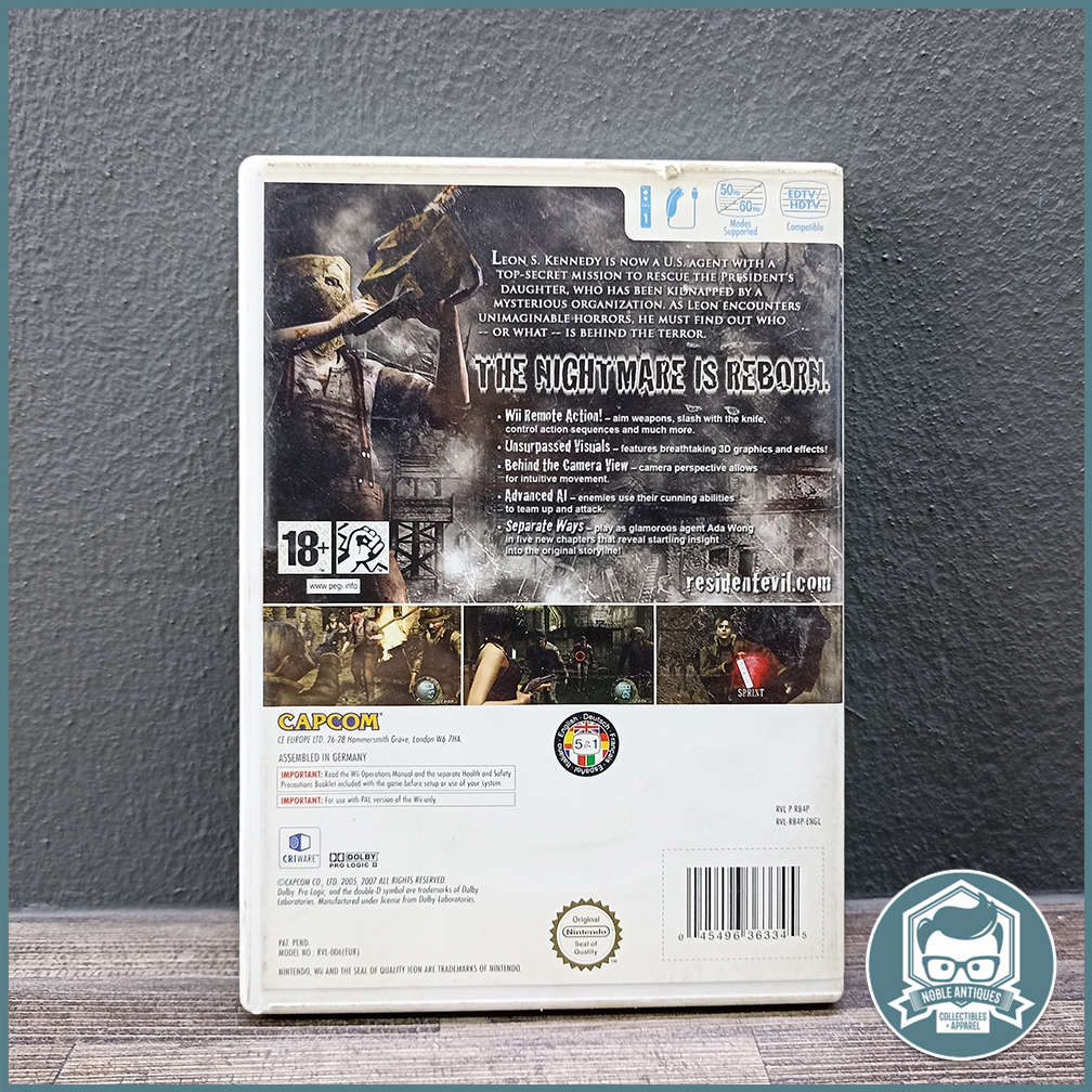 Nintendo Wii Resident Evil