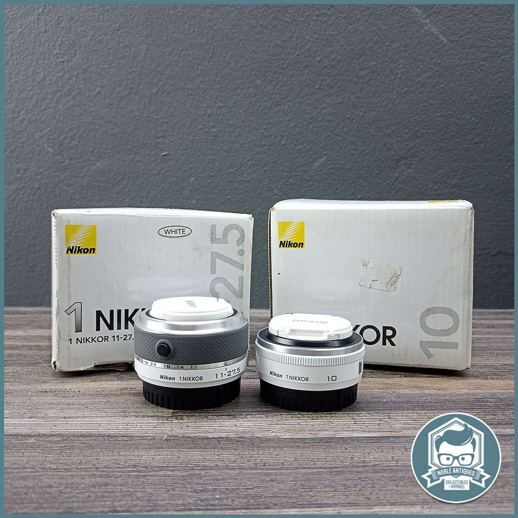 Boxed Never Used Nikon 1 Camera Lenses - Bid For Both