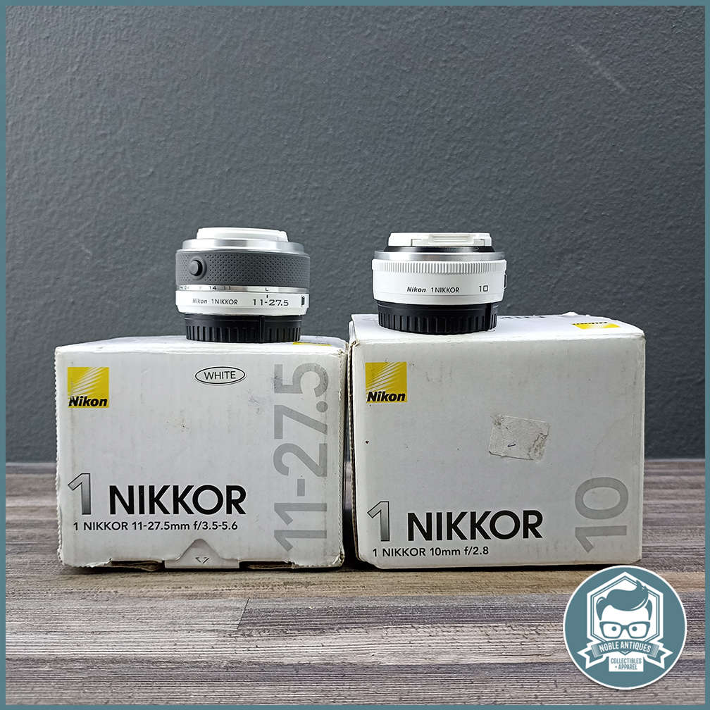 Boxed Never Used Nikon 1 Camera Lenses - Bid For Both