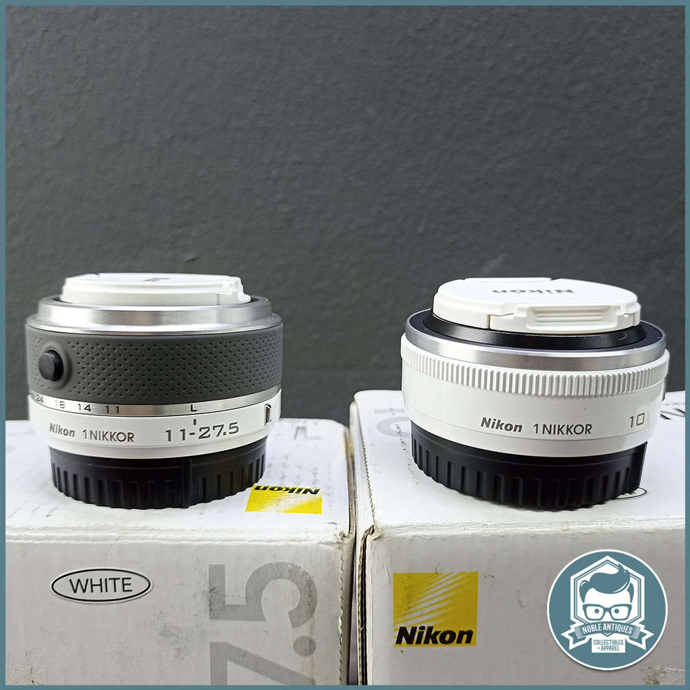 Boxed Never Used Nikon 1 Camera Lenses - Bid For Both