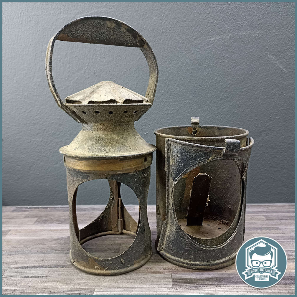 Vintage Railway Signal Lamp