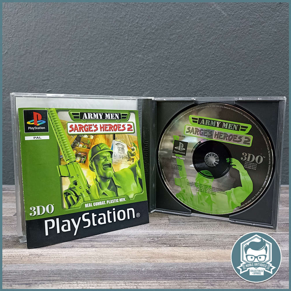 PlayStation 1 Army Men Sarge's Heroes 2