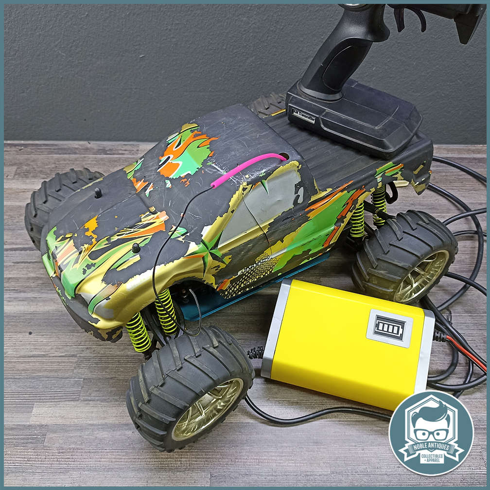 Large Metal Base 1:10 Scale Nitro RC Monster Truck, NOT TESTED