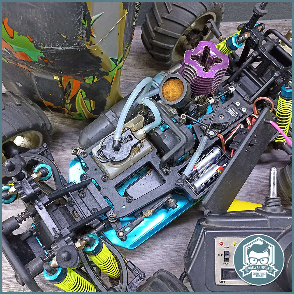 Large Metal Base 1:10 Scale Nitro RC Monster Truck, NOT TESTED