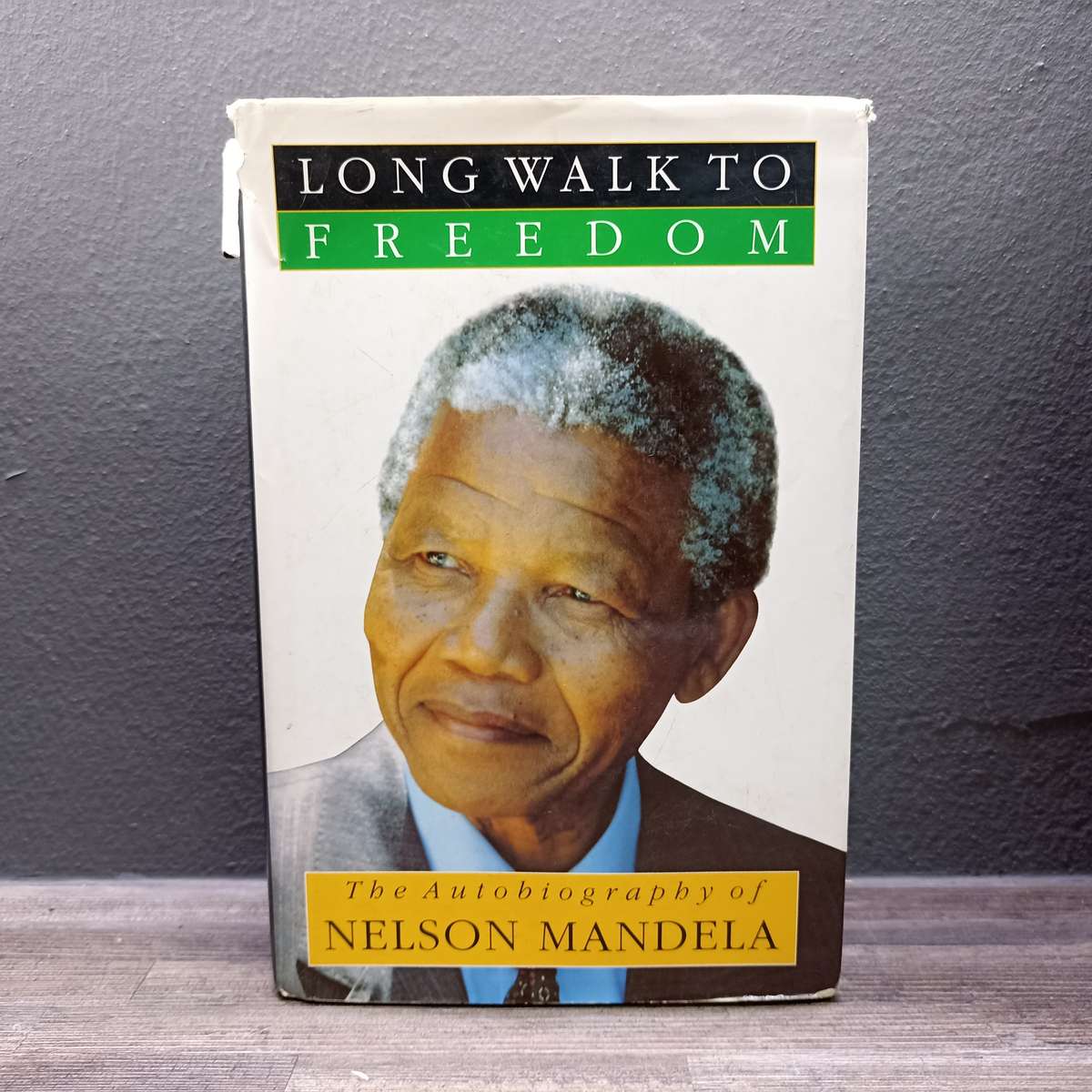 Autographed Long Walk to Freedom Book by Nelson Mandela