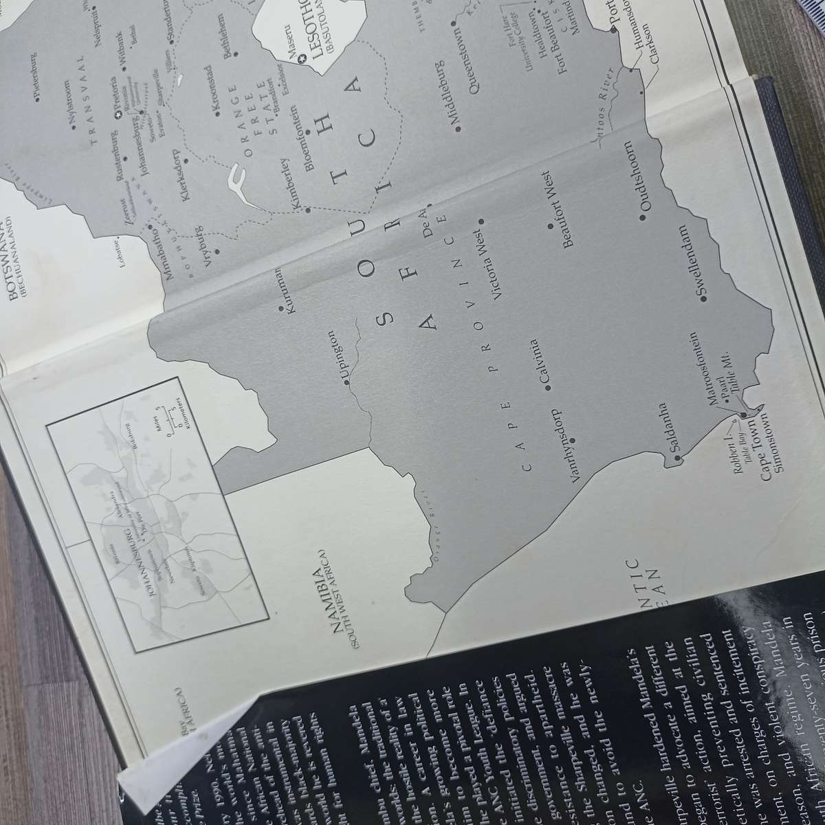 Autographed Long Walk to Freedom Book by Nelson Mandela