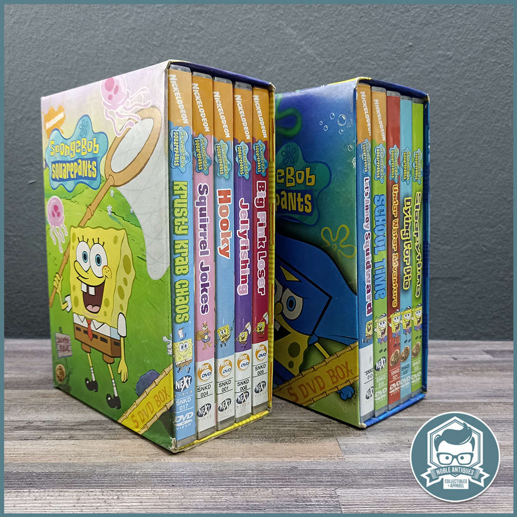 Boxed SpongeBob SquarePants DVD Collection