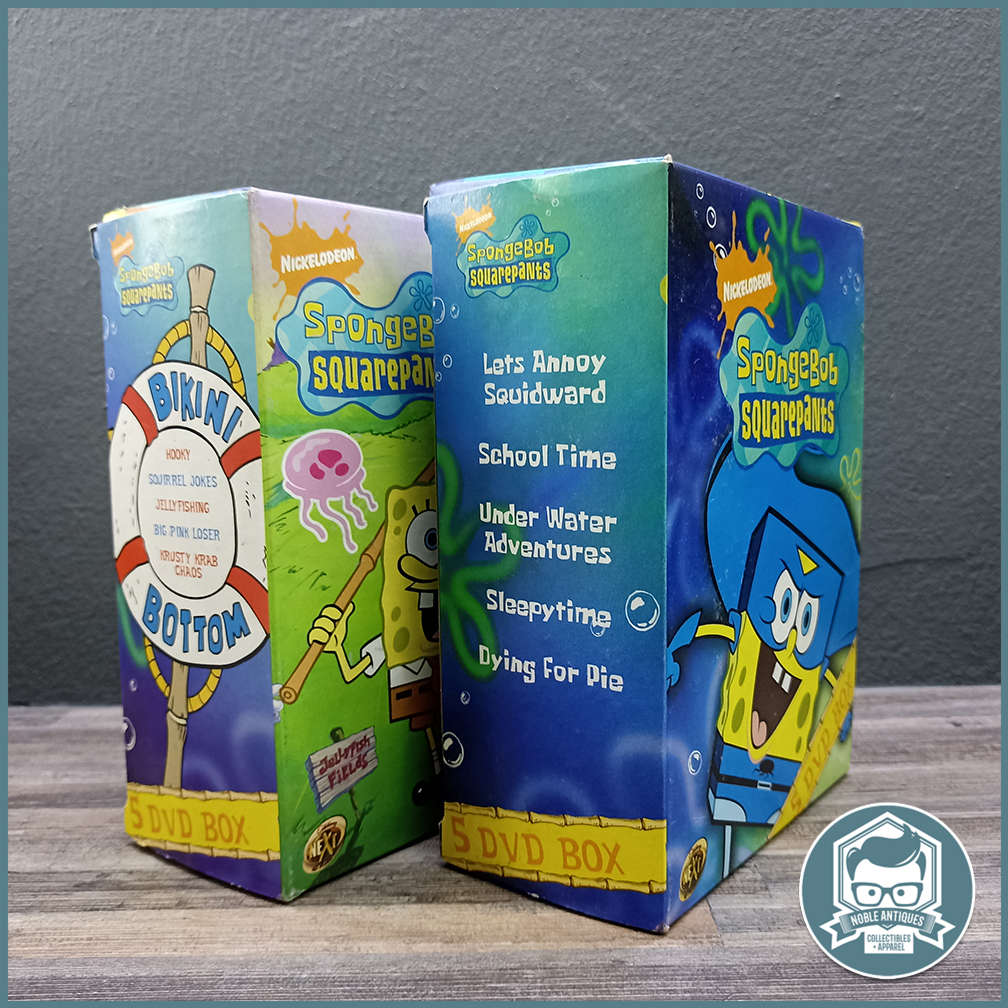 Boxed SpongeBob SquarePants DVD Collection