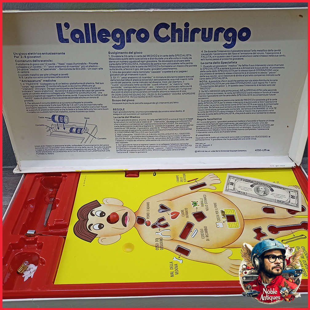 Vintage Boxed 1978 L'allegro Chirurgo MB