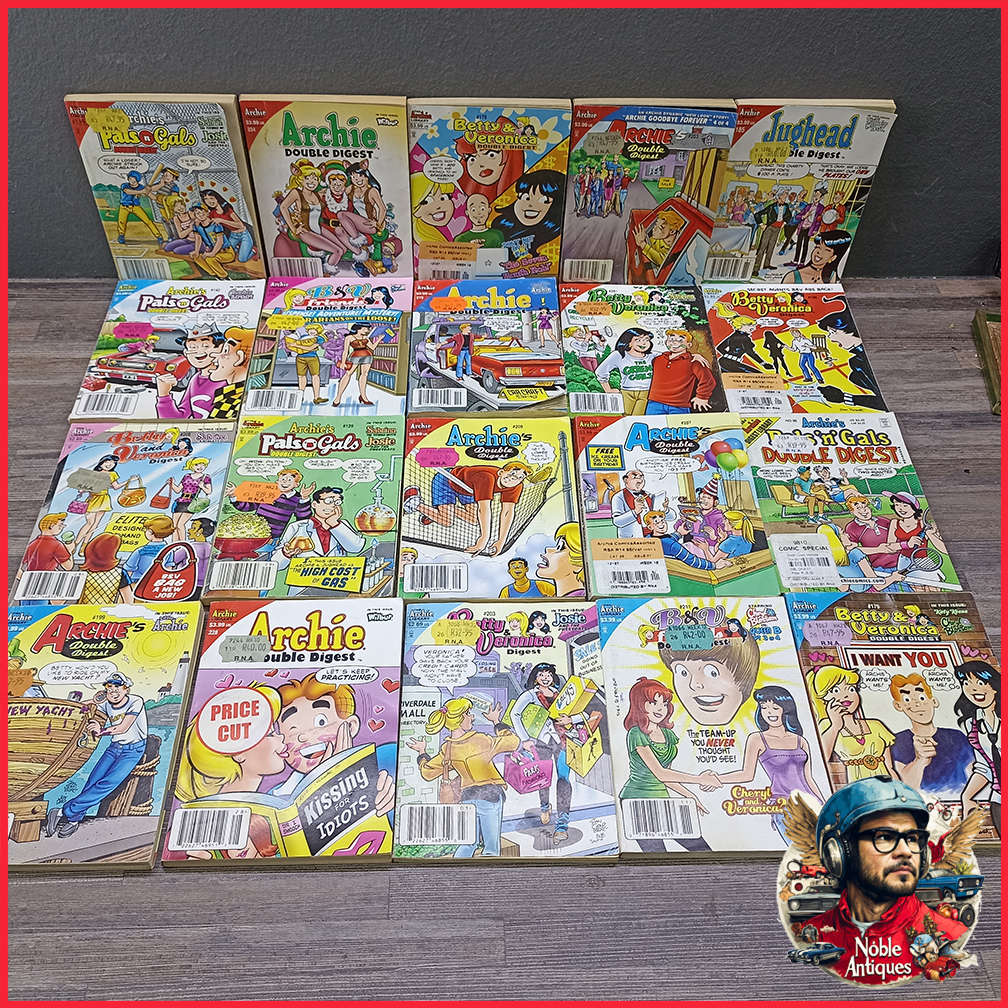 20 Betty & Veronica Double Digest Series by Archie Comics - Set 3