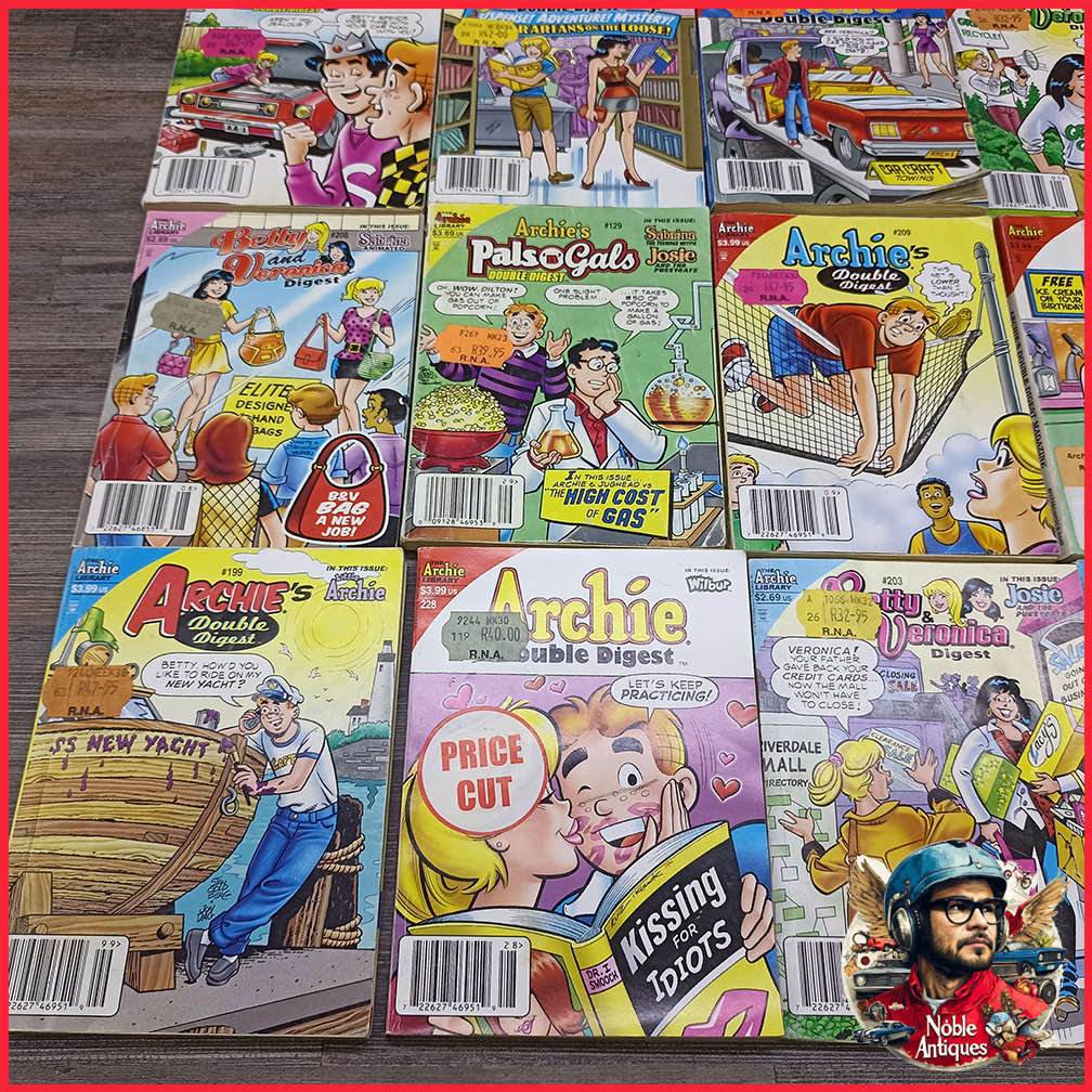 20 Betty & Veronica Double Digest Series by Archie Comics - Set 3