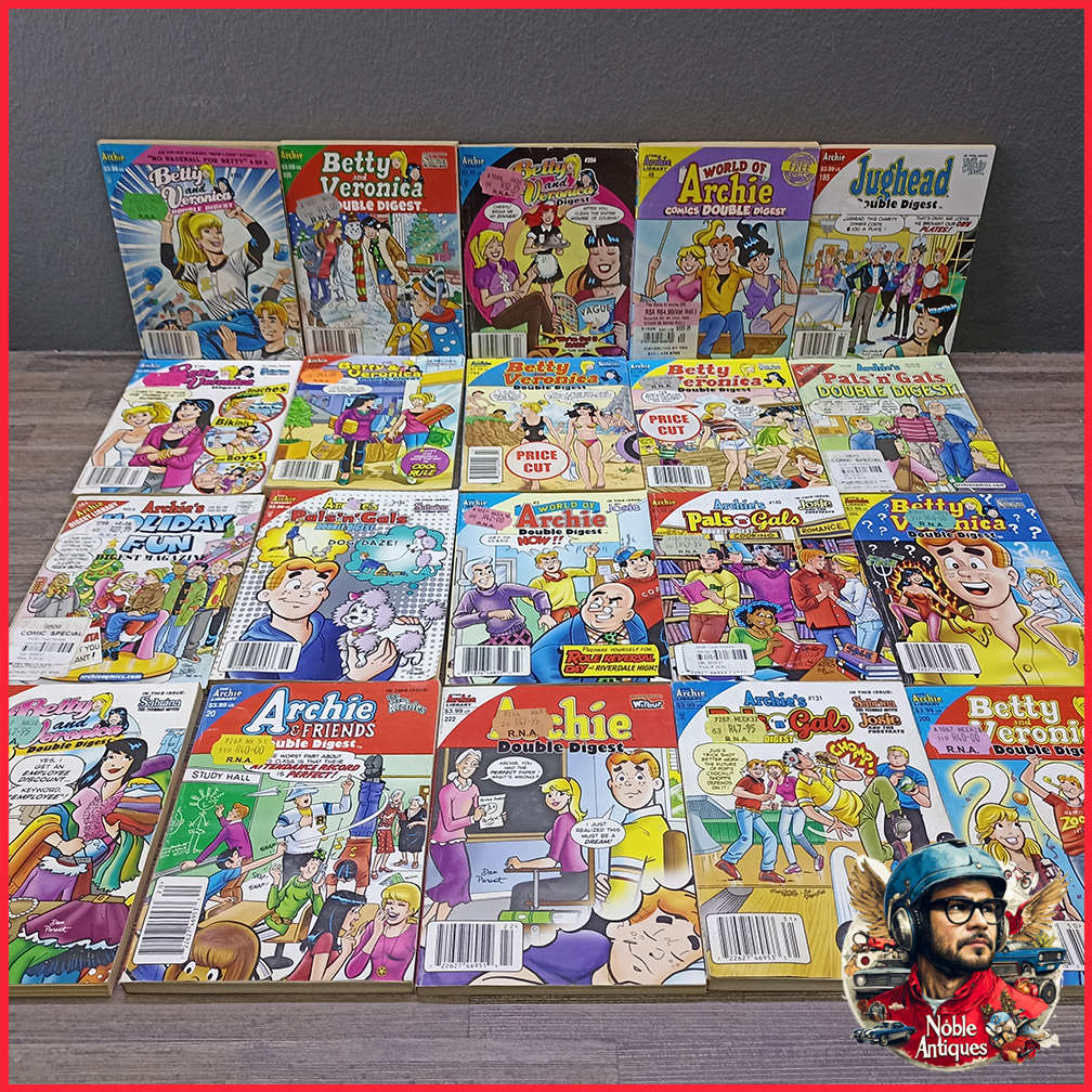 20 Betty & Veronica Double Digest Series by Archie Comics - Set 4