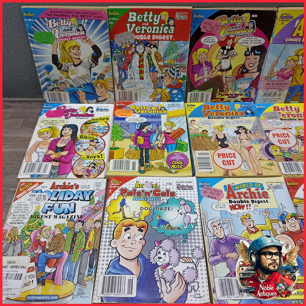 20 Betty & Veronica Double Digest Series by Archie Comics - Set 4