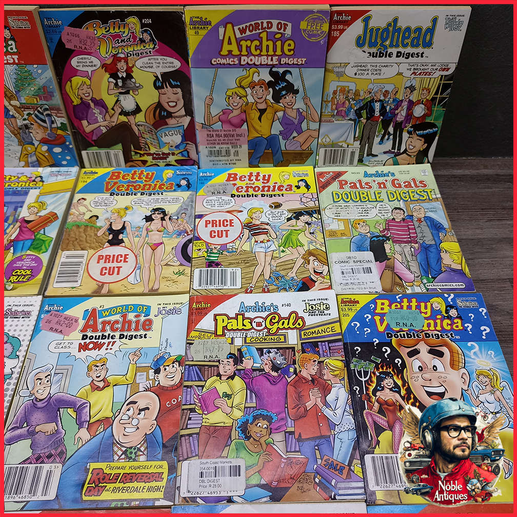 20 Betty & Veronica Double Digest Series by Archie Comics - Set 4