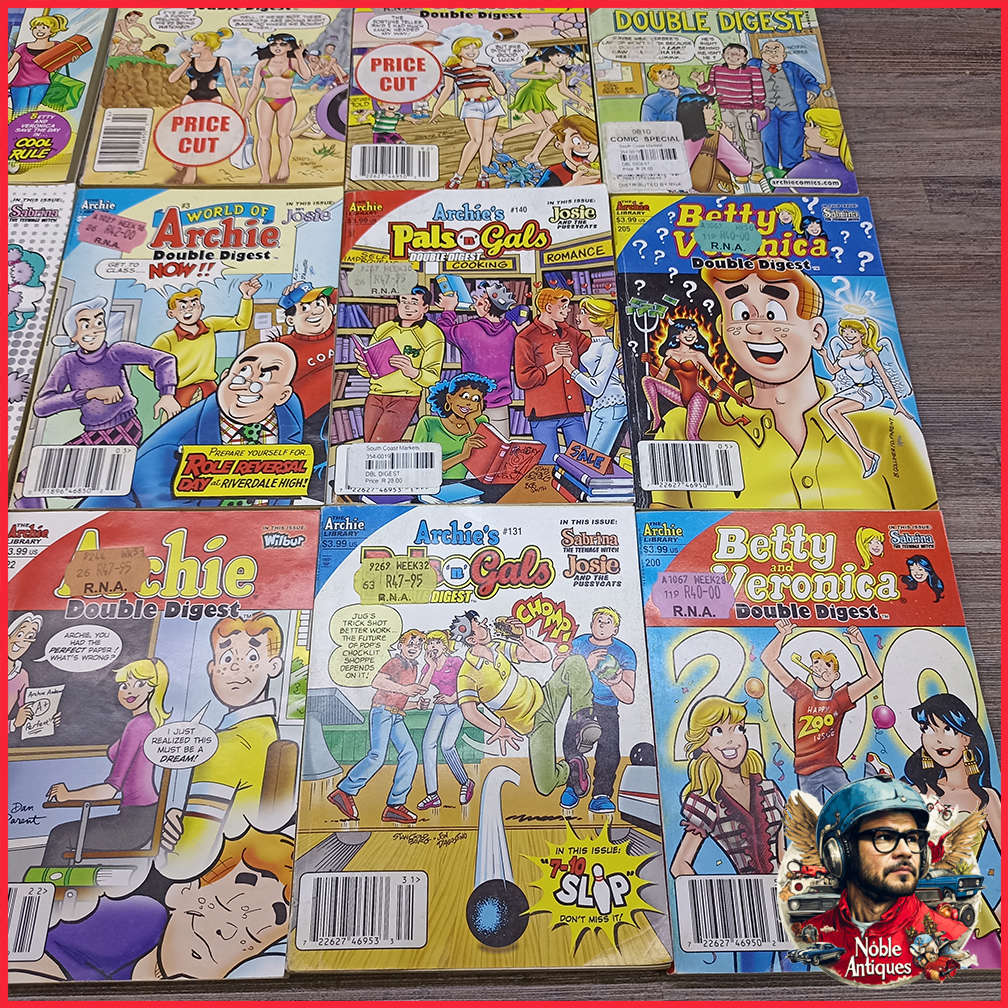 20 Betty & Veronica Double Digest Series by Archie Comics - Set 4