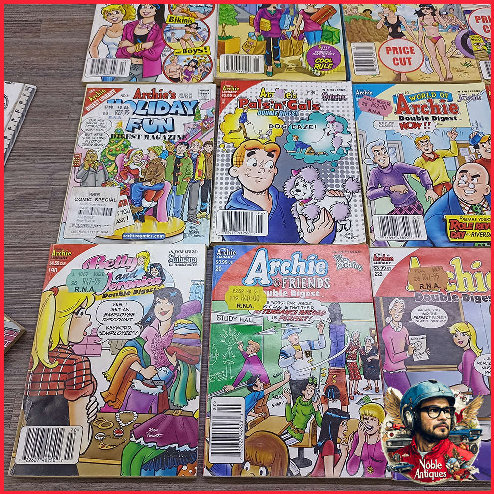 20 Betty & Veronica Double Digest Series by Archie Comics - Set 4