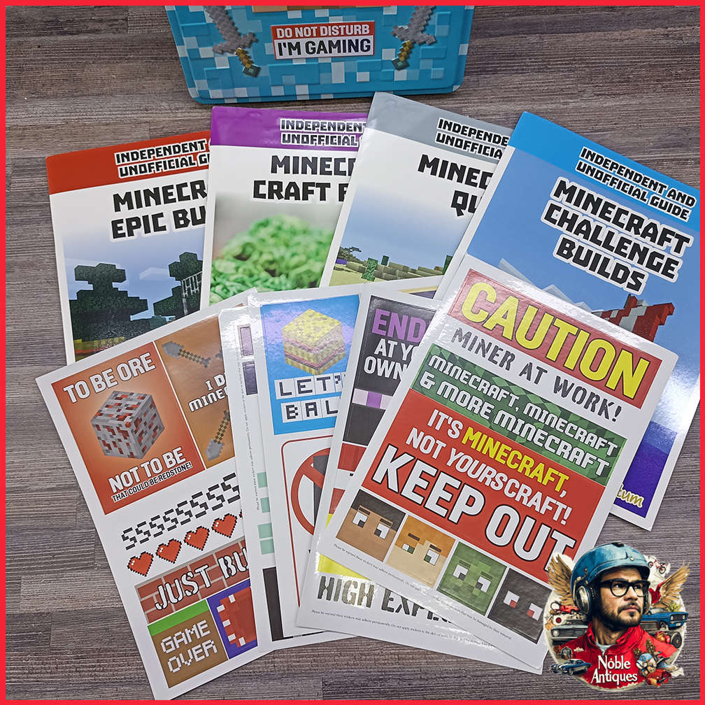 Tin Boxed Independent and unofficial guide Mineworld Minecraft building handbooks