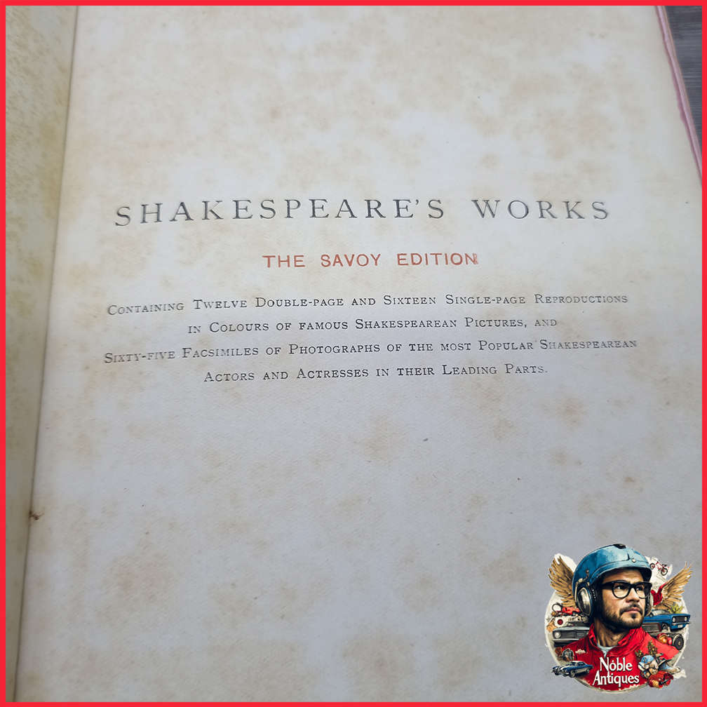 1920's The Complete Works of Shakespeare