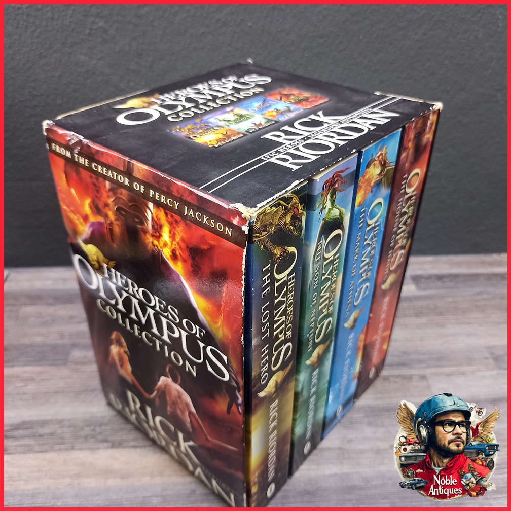 Boxed Heroes Of Olympus Collection Novel Series by Rick Riordan