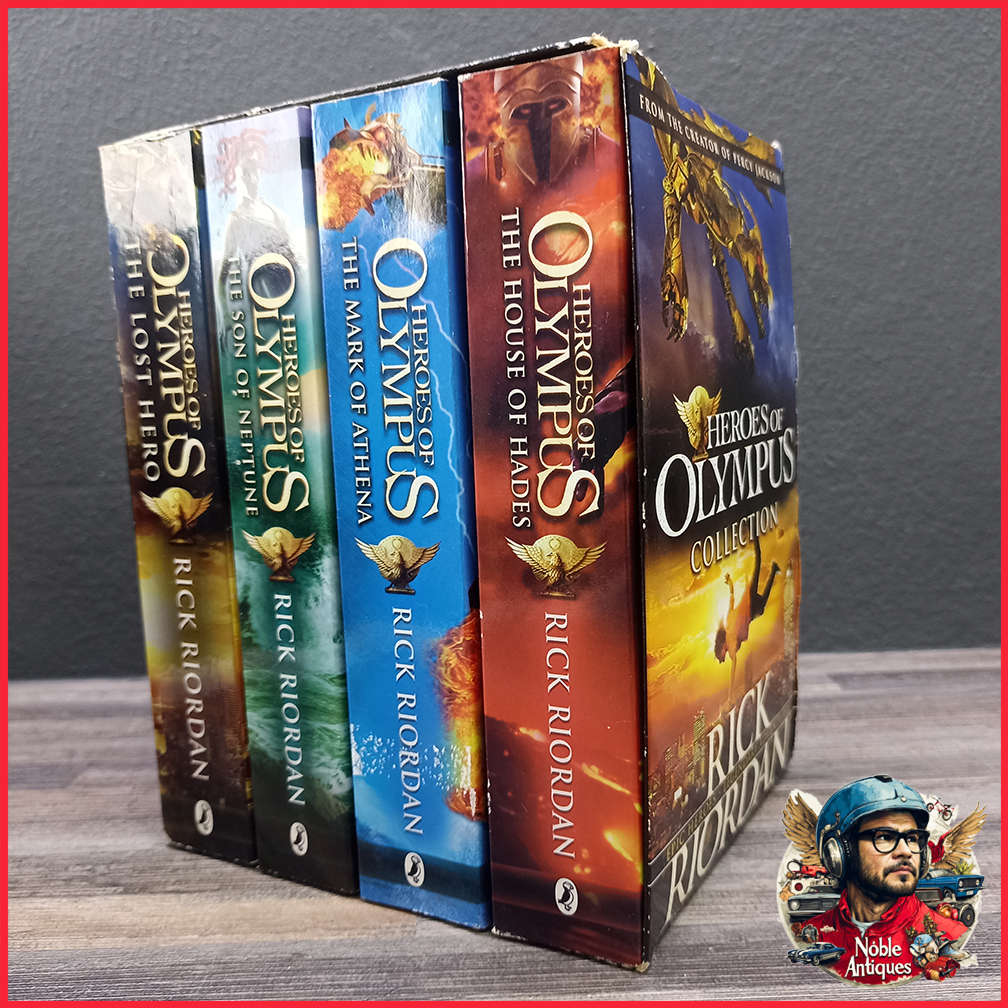 Boxed Heroes Of Olympus Collection Novel Series by Rick Riordan